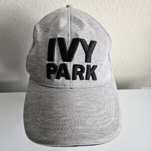 Ivy Park‎ Hat Cap Adults Unisex Logo Spell Out Gray Adjustable